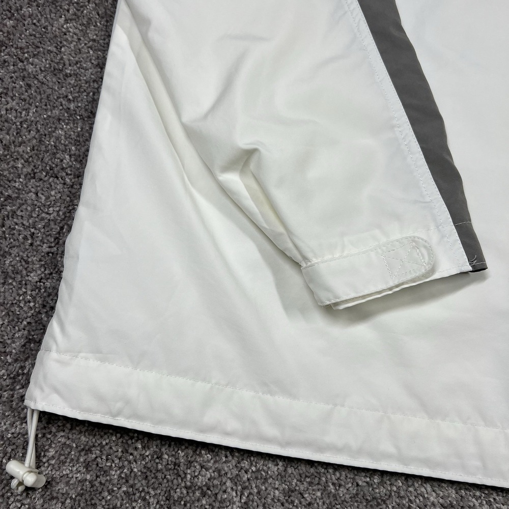 Vintage Y2K Nike White Silver Tag Track Jacket Mens XL Full Zip Windbreaker 90s - Picture 6 of 9
